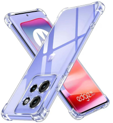 Husa pentru Motorola Edge 50 Neo / Motorola ThinkPhone 25 - Techsuit Shockproof Clear Silicone - Clear 
