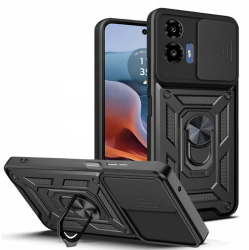 Husa pentru Motorola Moto G34 / Moto G45 - Techsuit CamShield Series - Black 
