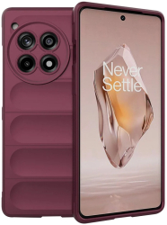 Husa pentru OnePlus 12R - Techsuit Magic Shield - Bordeaux 