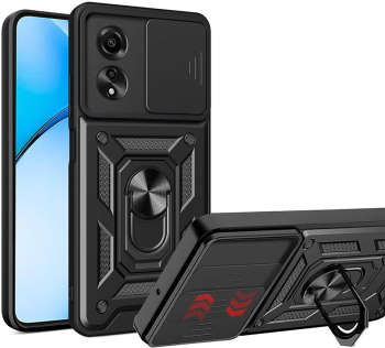 Husa pentru Oppo A60 4G - Techsuit CamShield Series - Black 