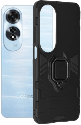 Husa pentru Oppo A60 4G - Techsuit Silicone Shield - Black 