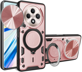 Husa pentru Oppo Reno12 F 4G / Reno12 F 5G / Reno12A FS - Techsuit CamGuard Pro - Rose Gold 