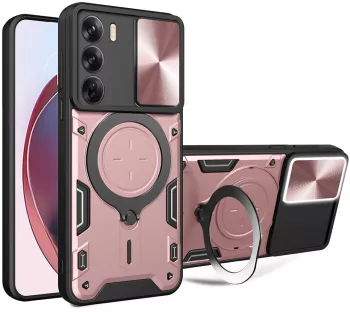 Husa pentru Oppo Reno12 - Techsuit CamGuard Pro - Rose Gold 