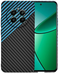 Husa pentru Realme 12 4G / 12+ / 13 4G - Techsuit Carbonite FiberShell - Blue Pulse 