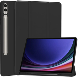 Husa pentru Samsung Galaxy Tab S9 Plus / S10 Plus - Techsuit Flex Trifold - Black 