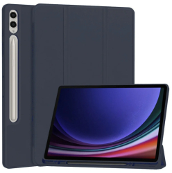 Husa pentru Samsung Galaxy Tab S9 Plus / S10 Plus - Techsuit Flex Trifold - Dark Blue 