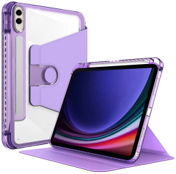 Husa pentru Samsung Galaxy Tab S9 Plus / S9 FE Plus / S10 Plus - Techsuit Crystal Vision - Purple