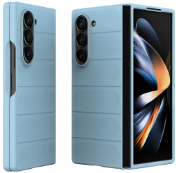 Husa pentru Samsung Galaxy Z Fold6 - Techsuit Magic Shield - Bleu 