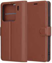 Husa pentru Xiaomi 15 Pro - Techsuit Leather Folio - Brown 