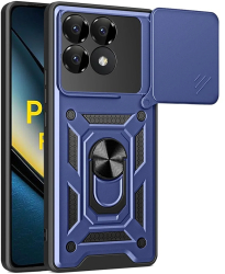 Husa pentru Xiaomi Poco F6 Pro - Techsuit CamShield Series - Blue 