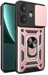 Husa pentru Xiaomi Redmi 13C 5G / Poco M6 - Techsuit CamShield Series - Rose Gold 