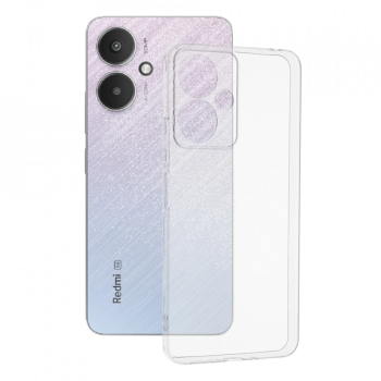 Husa pentru Xiaomi Redmi 13C 5G / Poco M6 - Techsuit Clear Silicone Camera Protection - Transparent 