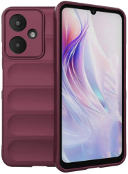 Husa pentru Xiaomi Redmi 13C 5G / Poco M6 - Techsuit Magic Shield - Bordeaux 
