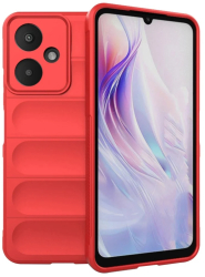 Husa pentru Xiaomi Redmi 13C 5G / Poco M6 - Techsuit Magic Shield - Red 