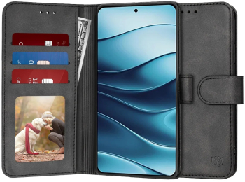 Husa pentru Xiaomi Redmi Note 14 5G - Techsuit Diary Book - Black 