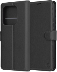 Husa pentru Xiaomi Redmi Note 14 5G - Techsuit Leather Folio - Black 