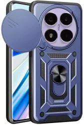 Husa pentru Xiaomi Redmi Note 14 Pro / Poco X7 - Techsuit CamShield Series - Blue 