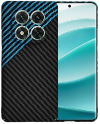 Husa pentru Xiaomi Redmi Note 14 Pro / Poco X7 - Techsuit Carbonite FiberShell - Blue Pulse 