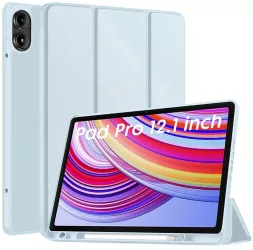 Husa pentru Xiaomi Redmi Pad Pro / Poco Pad - Techsuit Flex Trifold - Sky Blue 