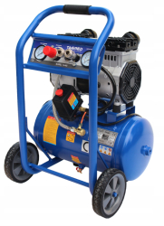 Compresor aer portabil cu roti 16L fara ulei silentios 1100W stomatologie TA382 