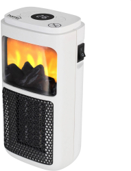 Radiator ceramic portabil 400W efect de flacara timer 