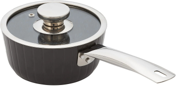 Cratita cu capac Judge Evertough otel inoxidabil/aluminiu 20 cm negru