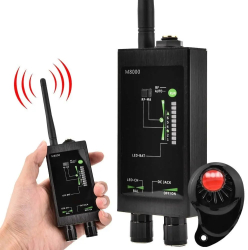 Detector Profesional de Dispozitive Spion GSM Bluetooth Si WiFi TSS-M8000 Detector de Unde Magnetice si Scanare Laser 