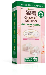 Set Sampoane solide cu fulgi de ovaz si crema de orez Garnier Original Remedies 2 x 60 g 