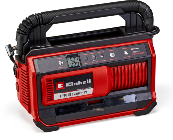 Compresor pe acumulator Einhell Power X-Change PRESSITO 18-25 18 V 11 bar presiune maxima fara acumulator incarcator 
