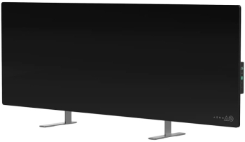 Convector electric AENO AGH0004S 700W 30 m2 display LED Aplicatie mobila Ultra-subtire Wi-Fi Negru 