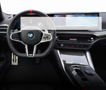 Folie Mata BMW Seria 4 2024+ Duragon protectie Display Navigatie si Ceasuri Bord din silicon 