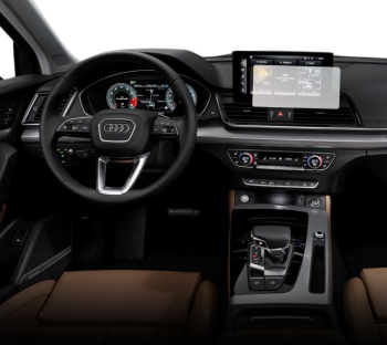 Folie Protectie Navigatie Audi Q5 2020-2024 Duragon protectie Display Navigatie silicon Transparent Anti-zgarieturi Anti-amprenta Rege 