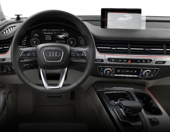 Folie Protectie Navigatie Audi Q7 2015-2019 Duragon protectie Display Navigatie silicon Transparent Anti-zgarieturi Anti-amprenta Rege 