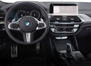 Folie Protectie Navigatie BMW X4 2019-2021 Duragon protectie Display Navigatie silicon Transparent Anti-zgarieturi Anti-amprenta Regen 
