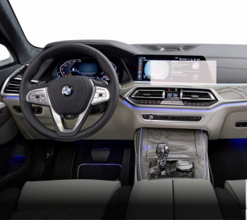 Folie Protectie Navigatie BMW X7 2018-2022 Duragon protectie Display Navigatie silicon Mat Anti-zgarieturi Anti-amprenta Anti-reflex 