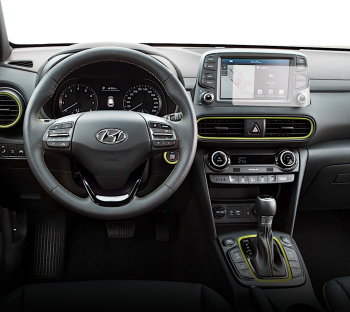 Folie Protectie Navigatie Hyundai Kona 2017-2020 Duragon protectie Display Navigatie silicon Transparent Anti-zgarieturi Anti-amprenta 