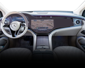 Folie Protectie Navigatie Mercedes Benz EQS V297 2021-2024 Duragon protectie Display Navigatie silicon Mat Anti-zgarieturi Anti-ampre 