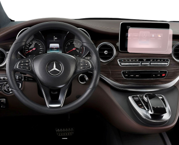 Folie Protectie Navigatie Mercedes-Benz V-Class W447 2014-2019 Duragon protectie Display Navigatie silicon Transparent Anti-zgarieturi 