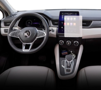 Folie Protectie Display Navigatie Duragon Renault Captur 2019-2024 Duragon 7 inch silicon Mat Anti-zgarieturi Anti-amprenta Anti-refl 