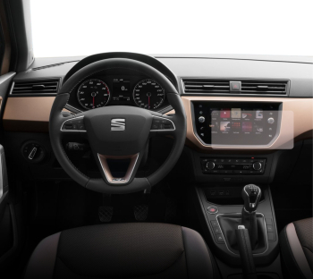 Folie Protectie Navigatie Seat Ibiza 5-doors 2017-2021 Duragon protectie Display Navigatie silicon Transparent Anti-zgarieturi Anti-amp 