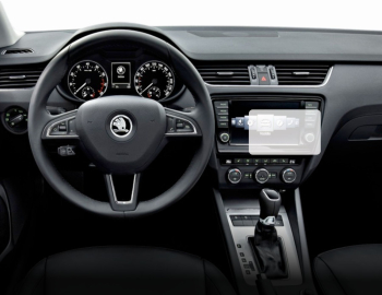 Folie Protectie Navigatie Skoda Octavia 2013-2017 Duragon protectie Display Navigatie silicon Transparent Anti-zgarieturi Anti-amprenta 