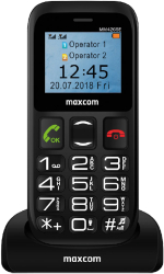 Telefon mobil Maxcom MM426 SE Dual SIM Black 