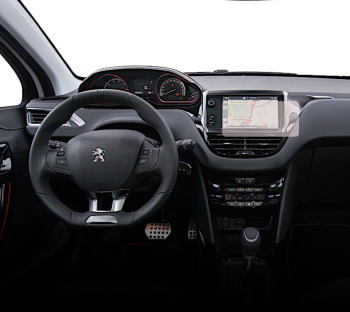 Folie Protectie Display Navigatie Duragon Peugeot 2008 2016-2019 silicon Mat Anti-zgarieturi Anti-amprenta Anti-reflex Regenerabila 