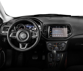Folie Protectie Navigatie Jeep Compass 2016-2019 Duragon protectie Display Navigatie silicon Transparent Anti-zgarieturi Anti-amprenta 