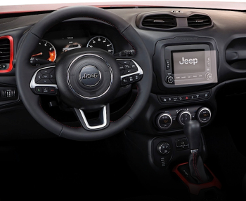 Folie Protectie Navigatie Jeep Renegade 2014-2018 Duragon protectie Display Navigatie silicon Transparent Anti-zgarieturi Anti-amprenta 