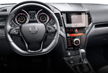 Folie Protectie Navigatie Ssangyong Tivoli XLV 2016+ Duragon protectie Display Navigatie Ssangyong silicon Transparent Anti-zgarieturi 