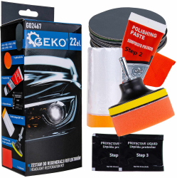 Kit reconditionare faruri 22 elemente Geko G02467