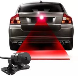 Proiector de ceata cu Raza Laser Anti-Accident alimentare 12V culoare rosie pentru vehicule Off-Road ATV SSV 