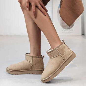 Ghete bej din piele naturala JB1966 111 
