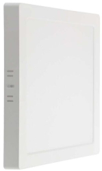 Plafoniera Led patrata 18 W 1980 lm dimensiune 214 x 214 x 31 mm 4000K Neutra Alba IP20 